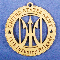 11th Infantry Brigade Ornament - Click Image to Close